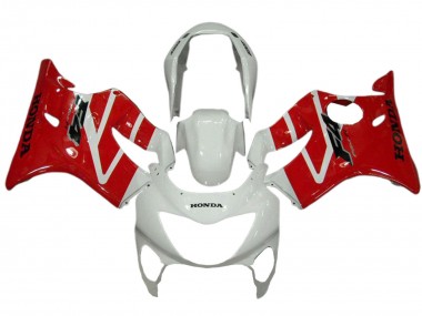 Carenados Moto Honda CBR600 F4 1999-2000 - Blanco Rojo Fabricantes