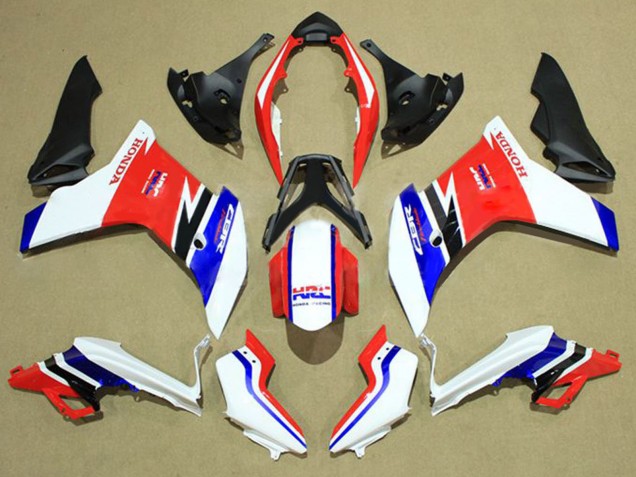 Carenados Moto Honda CBR600F 2011-2013 - Blanco Rojo Azul Fabricantes