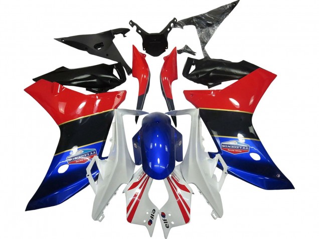 Carenados Moto Honda CBR600F 2011-2013 - Blanco Rojo Azul Negro Brillante Fabricantes