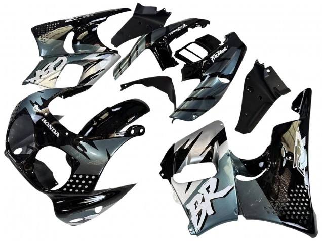Carenados Moto Honda CBR900RR 893 1992-1993 - Plata Negro Brillante Fabricantes