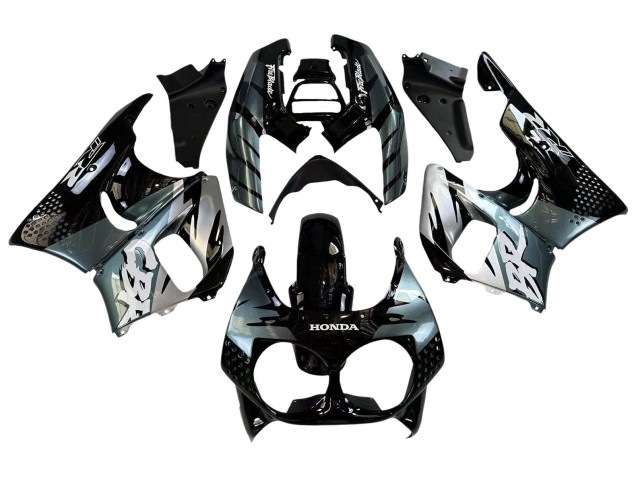 Carenados Moto Honda CBR900RR 893 1992-1993 - Plata Negro Brillante Fabricantes