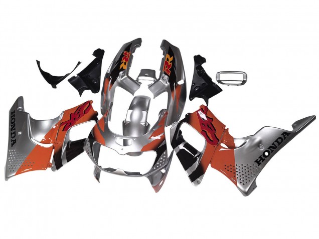 Carenados Moto Honda CBR900RR 893 1994-1995 - Plata Naranja Negro Brillante Fabricantes