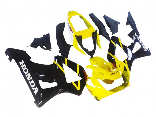 Carenados Moto Honda CBR900RR 929 2000-2001 - Amarillo Negro Brillante Fabricantes