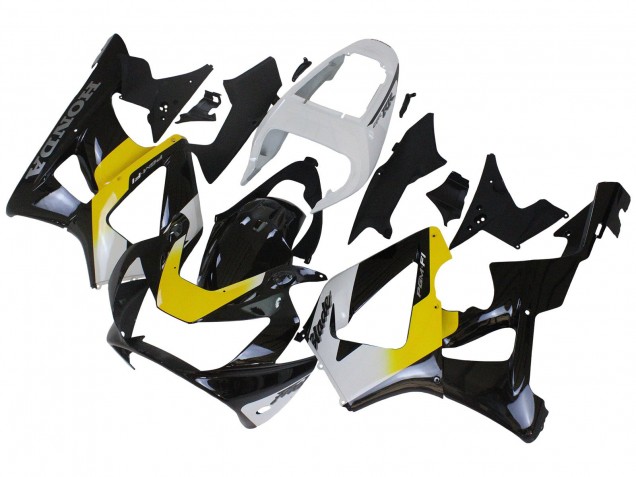 Carenados Moto Honda CBR900RR 929 2000-2001 - Blanco Amarillo Negro Brillante Fabricantes