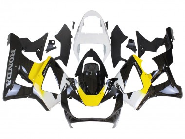 Carenados Moto Honda CBR900RR 929 2000-2001 - Blanco Amarillo Negro Brillante Fabricantes