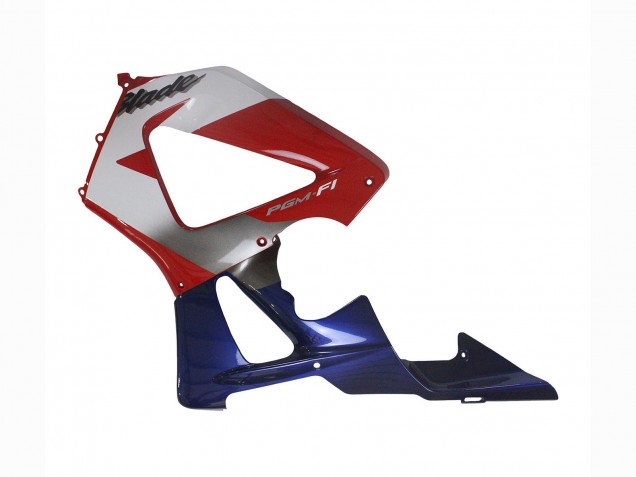 Carenados Moto Honda CBR900RR 929 2000-2001 - Plata Rojo Azul Fabricantes
