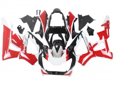 Carenados Moto Honda CBR900RR 929 2000-2001 - Blanco Rojo Negro Brillante Carrera Fabricantes