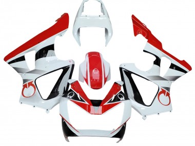 Carenados Moto Honda CBR900RR 929 2000-2001 - Blanco Rojo Negro Fabricantes