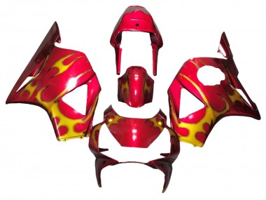 Carenados Moto Honda CBR900RR 954 2002-2003 - Rojo Amarillo Fabricantes