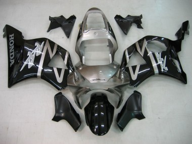 Carenados Moto Honda CBR900RR 954 2002-2003 - Plata Negro Brillante Fabricantes