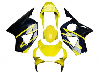 Carenados Moto Honda CBR900RR 954 2002-2003 - Amarillo Plata Negro Fabricantes