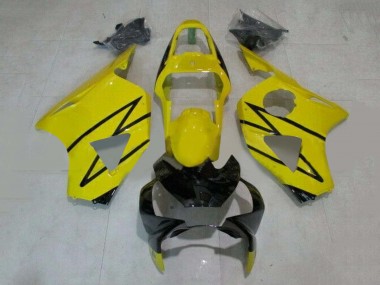 Carenados Moto Honda CBR900RR 954 2002-2003 - Amarillo Negro Brillante Fabricantes