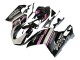 Carenados Moto Ducati 848 2007-2014 - Blanco Rosa Negro Brillante Connie Fabricantes