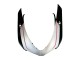 Carenados Moto Ducati 848 2007-2014 - Blanco Rosa Negro Brillante Connie Fabricantes