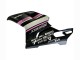 Carenados Moto Ducati 848 2007-2014 - Blanco Rosa Negro Brillante Connie Fabricantes