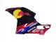 Carenados Moto Ducati 848/1098/1198 2007-2014 - Negro Brillante Amarillo Azul Rojo Bull Fabricantes