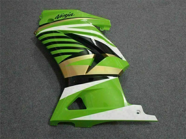 Carenado Moto Kawasaki EX250 2008-2012 - Verde Blanco Negro Fabricantes