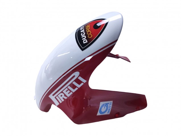 Carenados Moto Ducati 848/1098/1198 2007-2014 - Blanco Rojo Negro Brillante Valsir Xerox Fabricantes