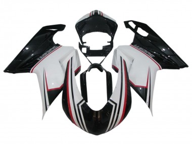 Carenado Moto Ducati 848/1098/1198 2007-2014 - Blanco Rojo Negro Brillante Fabricantes