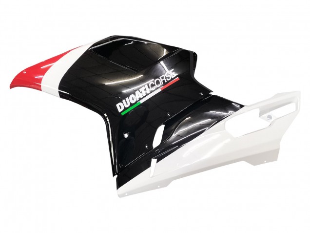 Carenados Moto Ducati 848/1098/1198 2007-2014 - Blanco Rojo Negro Brillante Fabricantes