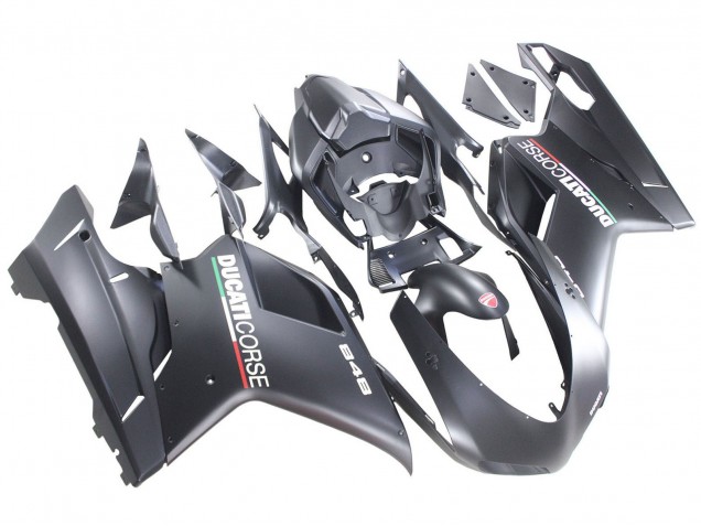 Carenados Moto Ducati 848 2007-2014 - Gris Mate Fabricantes