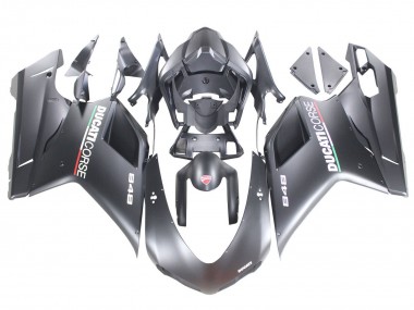 Carenados Moto Ducati 848 2007-2014 - Gris Mate Fabricantes