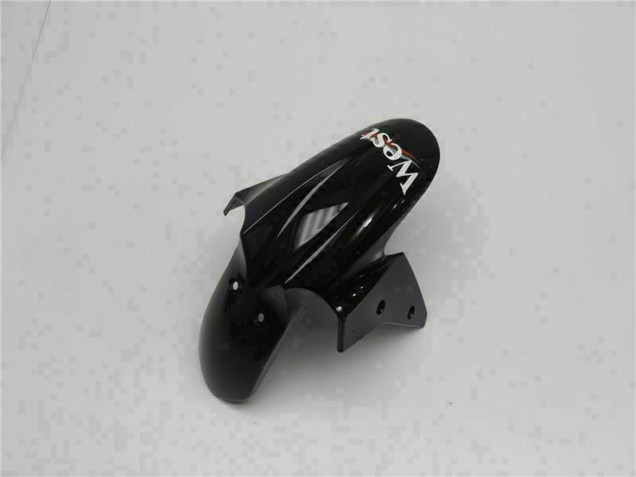 Carenados Moto Kawasaki EX250 2008-2012 - Negro Brillante Blanco West Fabricantes