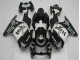 Carenados Moto Kawasaki EX250 2008-2012 - Negro Brillante Blanco West Fabricantes
