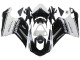 Carenados Moto Ducati 848/1098/1198 2007-2014 - Blanco Negro Brillante Corse Fabricantes