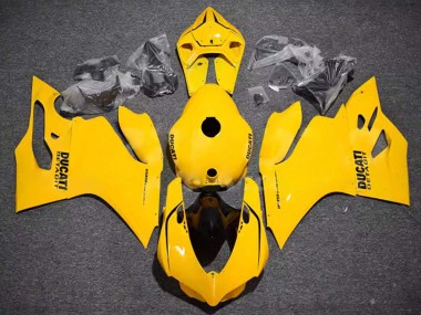 Carenados Moto Ducati Panigale 899/1199 2011-2014 - Amarillo Brillante Fabricantes