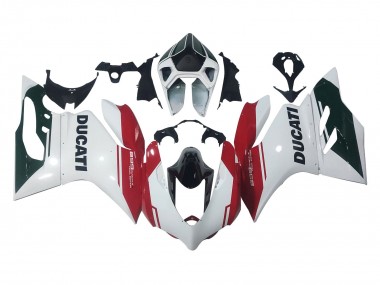 Carenados Moto Ducati Panigale 899 2011-2014 - Blanco Rojo Negro Brillante Fabricantes