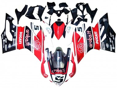 Carenados Moto Ducati 959/1299 2015-2020 - Blanco Rojo Negro Brillante Aruba 5 Fabricantes