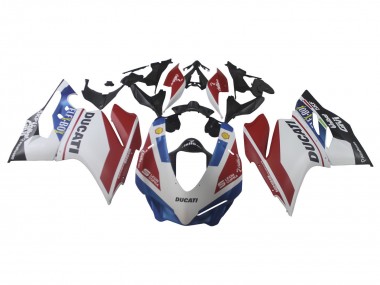 Carenados Moto Ducati 1299 2015-2020 - Blanco Rojo Azul Negro Mate Unibat Flex-Box Fabricantes