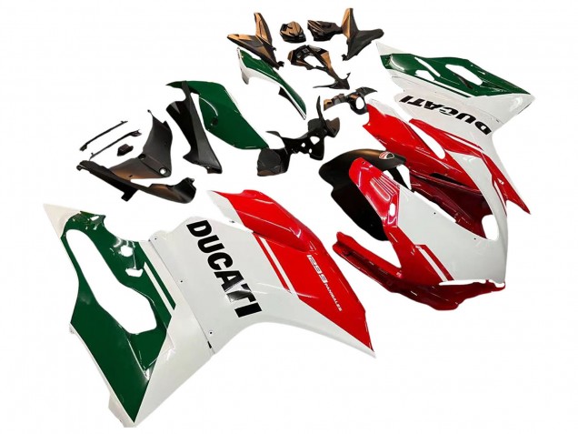 Carenados Moto Ducati 1299 2015-2020 - Blanco Rojo Verde Negro Mate Fabricantes