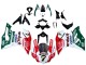 Carenados Moto Ducati 959/1299 2015-2020 - Blanco Rojo Verde Valsir Fiamm 7 Fabricantes