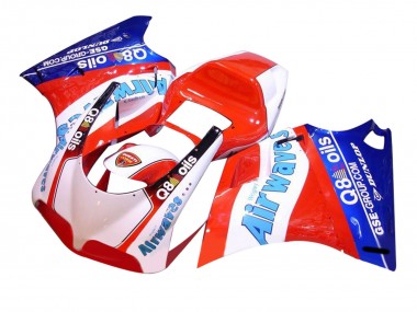 Carenados Moto Ducati 748/916/996/998 1993-2005 - Blanco Rojo Azul Air Waves Fabricantes