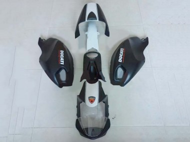 Carenados Moto Ducati Monster 696 796 1100 1100S 2008-2012 - Blanco Negro Mate Fabricantes