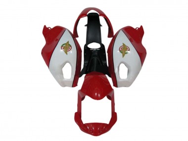 Carenado Moto Ducati Monster 696 796 1100 1100S 2008-2012 - Blanco Rojo Fabricantes