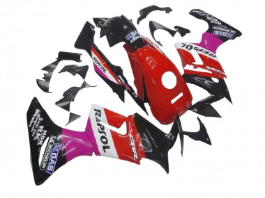 Carenados Moto Honda CBR125R 2002-2006 - Rosa Blanco Rojo Negro Brillante Repsol Michelin Fabricantes