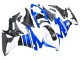 Carenados Moto Honda CBR500R 2013-2015 - Azul Blanco Negro Mate Fabricantes