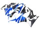 Carenados Moto Honda CBR500R 2013-2015 - Azul Blanco Negro Mate Fabricantes
