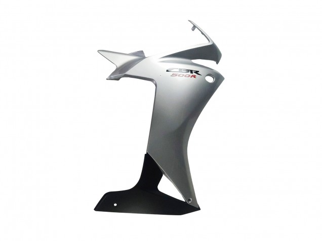 Carenado Moto Honda CBR500R 2013-2015 - Plata Negro Brillante Fabricantes