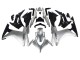 Carenado Moto Honda CBR500R 2013-2015 - Plata Negro Brillante Fabricantes