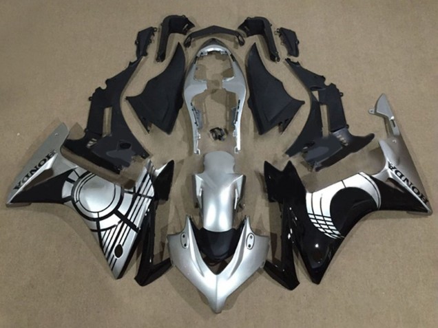 Carenados Moto Honda CBR500R 2013-2015 - Plata Negro Brillante Fabricantes