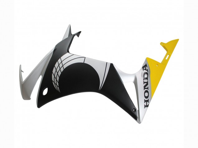 Carenados Moto Honda CBR500R 2013-2015 - Plata Amarillo Negro Mate Fabricantes