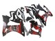Carenados Moto Honda CBR500R 2013-2015 - Rojo Plata Negro Brillante Fabricantes