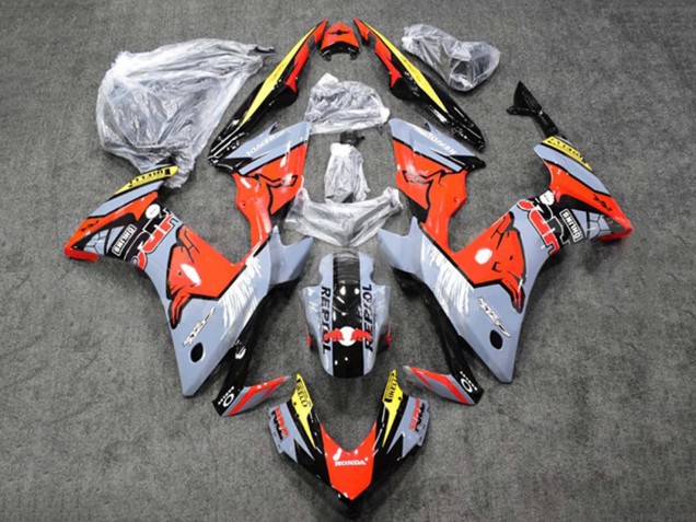 Carenados Moto Honda CBR500R 2013-2015 - Nardo Gris Brillante Amarillo Negro Brillante Repsol HRC Rojo Bull Fabricantes