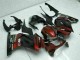 Carenados Moto Kawasaki EX250 2008-2012 - Negro Brillante Rojo Granate Fabricantes