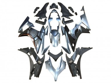 Kits Carenado Moto Honda CBR500R 2013-2015 - Plata Negro Brillante Fabricantes
