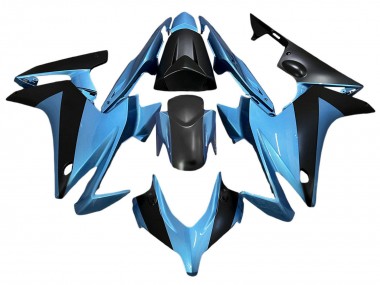 Carenados Moto Honda CBR500R 2013-2015 - Azul Claro Negro Fabricantes